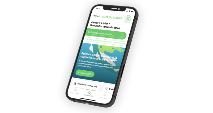 Application mobile Guide du tri