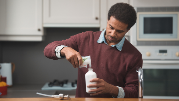 RÃ©emploi recharge flacon savon