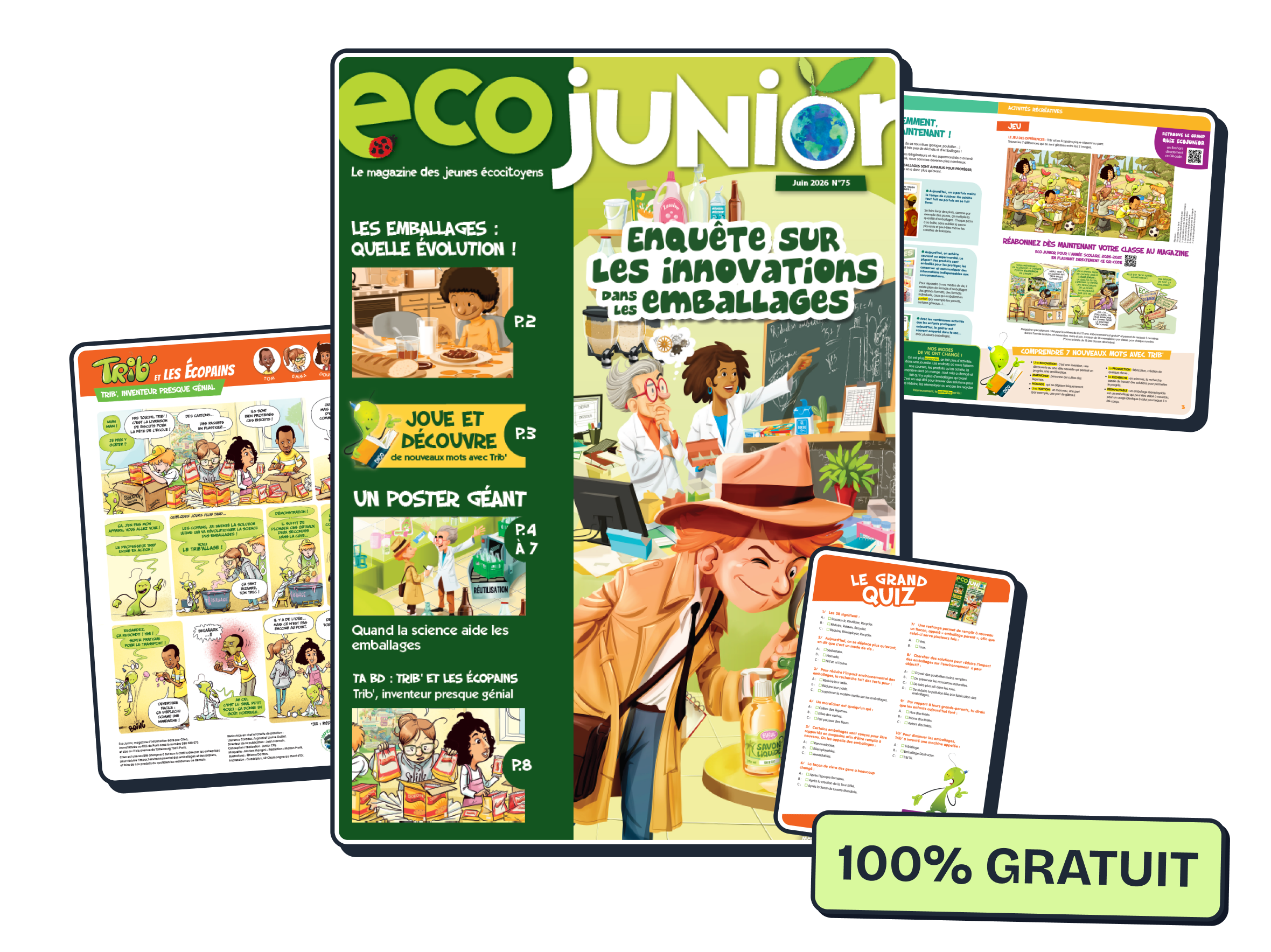 Eco Junior EnquÃªte sur les innovations dans les emballages